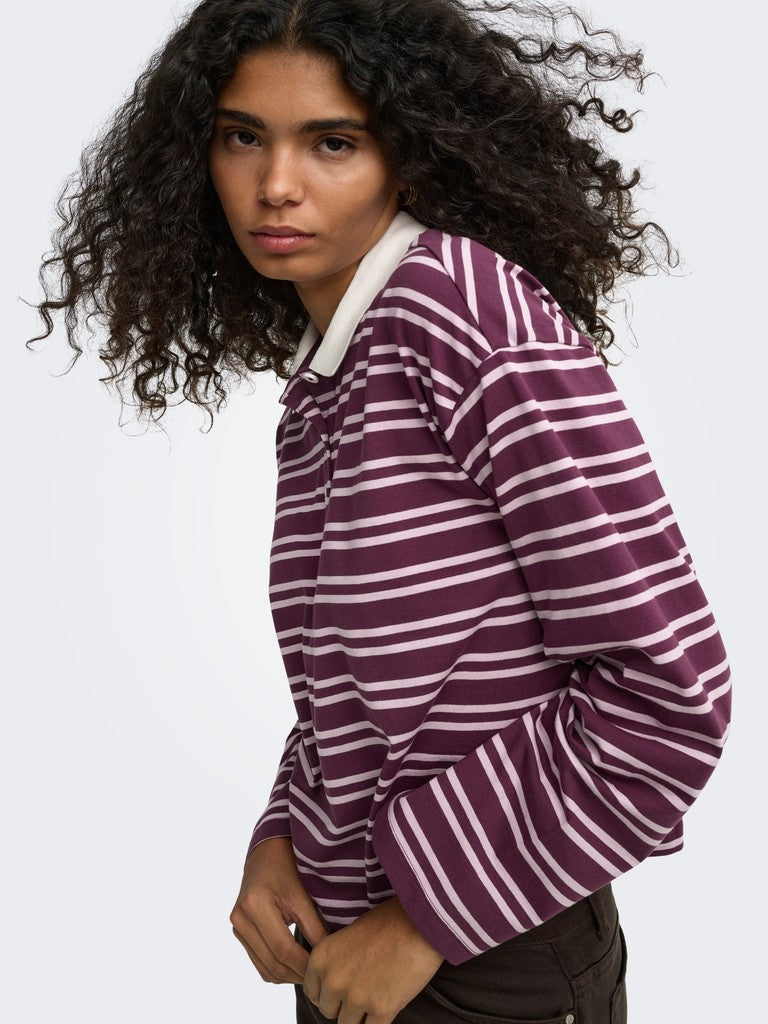 Onlkari L/S Polo Top