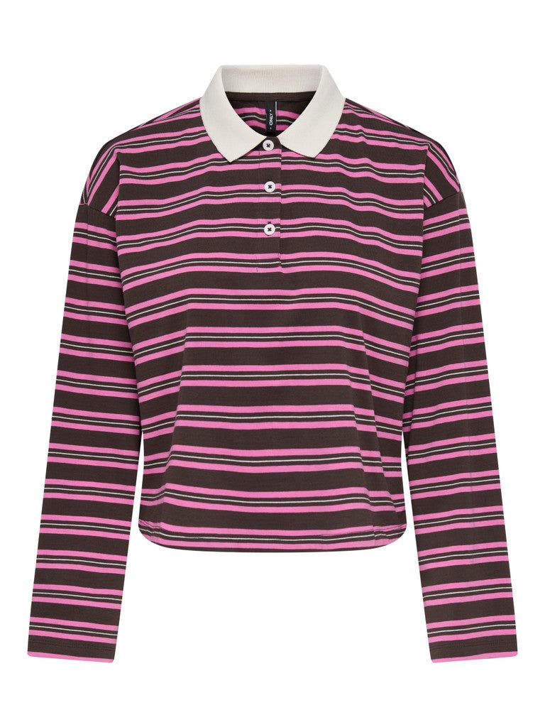 Onlkari L/S Polo Top
