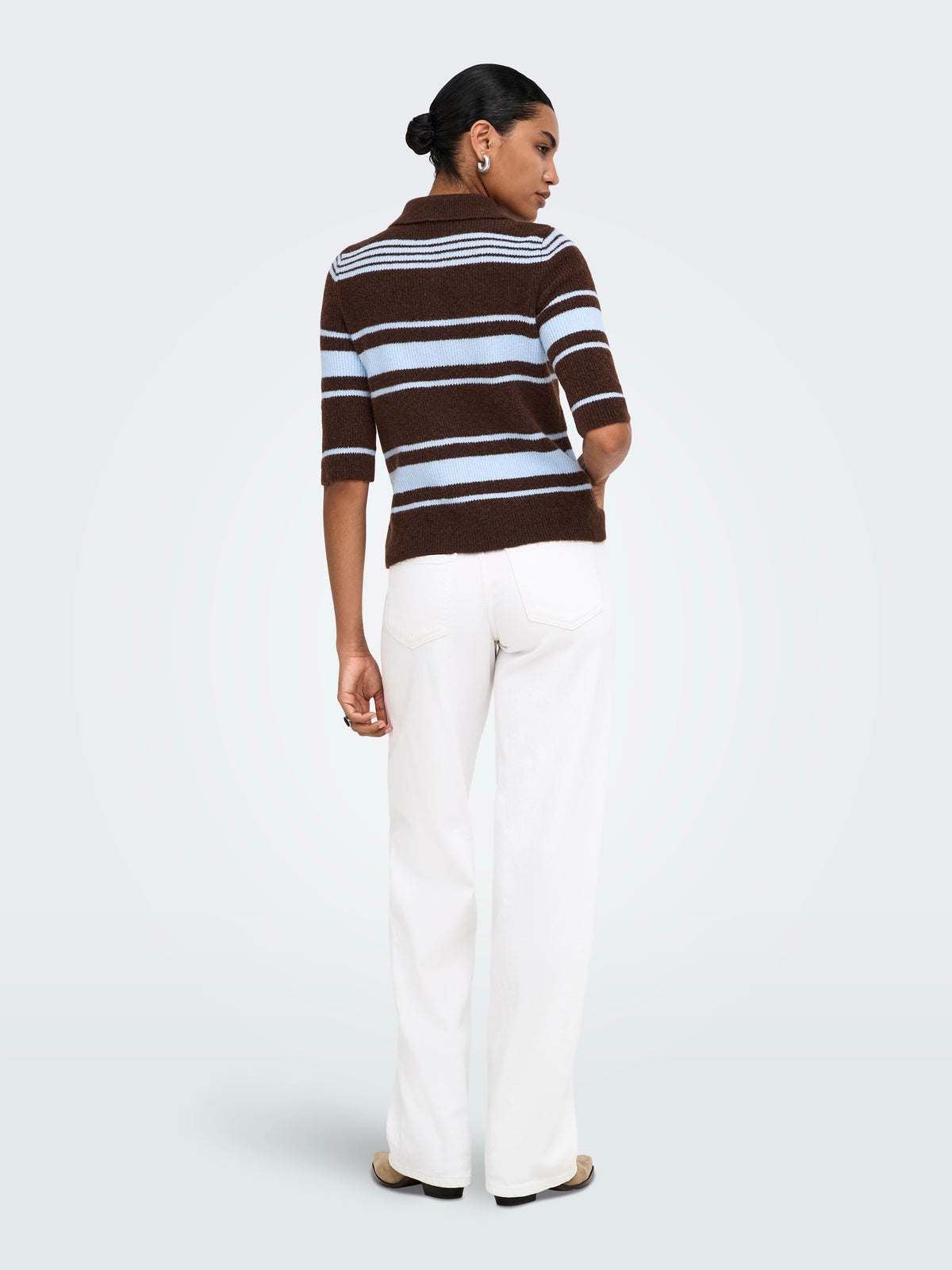 Onllouisia Ss Collar Polo Knit