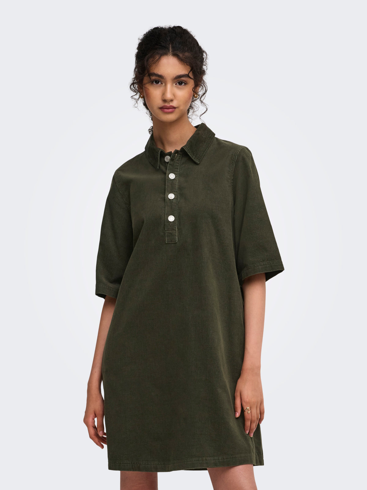 Onlgry-Nessa S/S Cord Dress - AW26