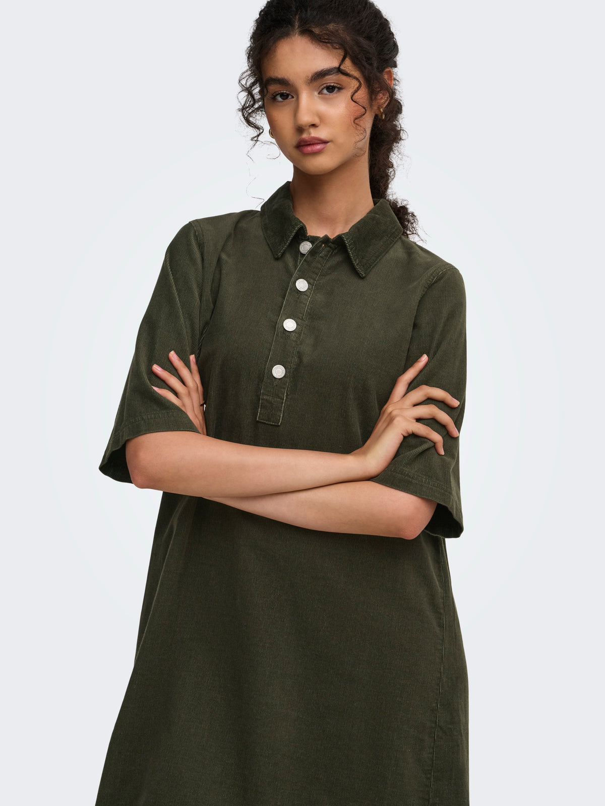 Onlgry-Nessa S/S Cord Dress - AW26