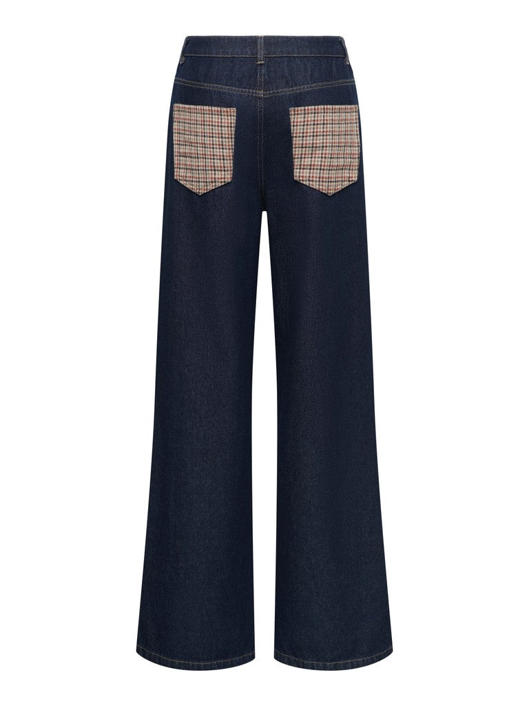 Onlhope Hw Wide Check Denim