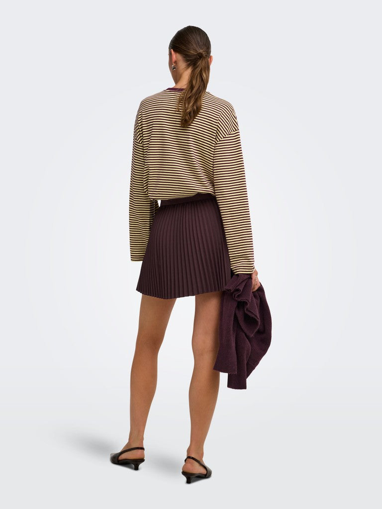 Onlfreja Stripe L/S Wide Sleeve Top