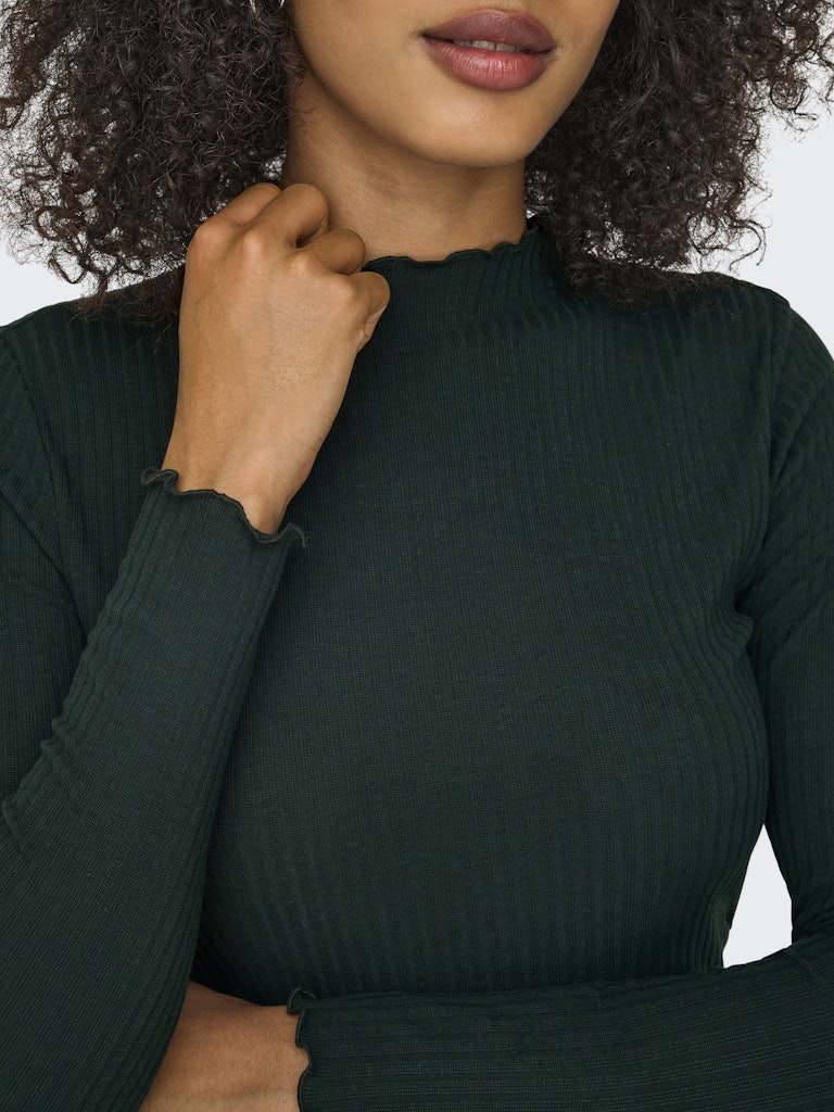Scarab Tops - Onlemma L/S High Neck Top Noos van Only