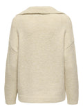 Pulls - Onlmaggie Life Ls Split Neck Knit van Only