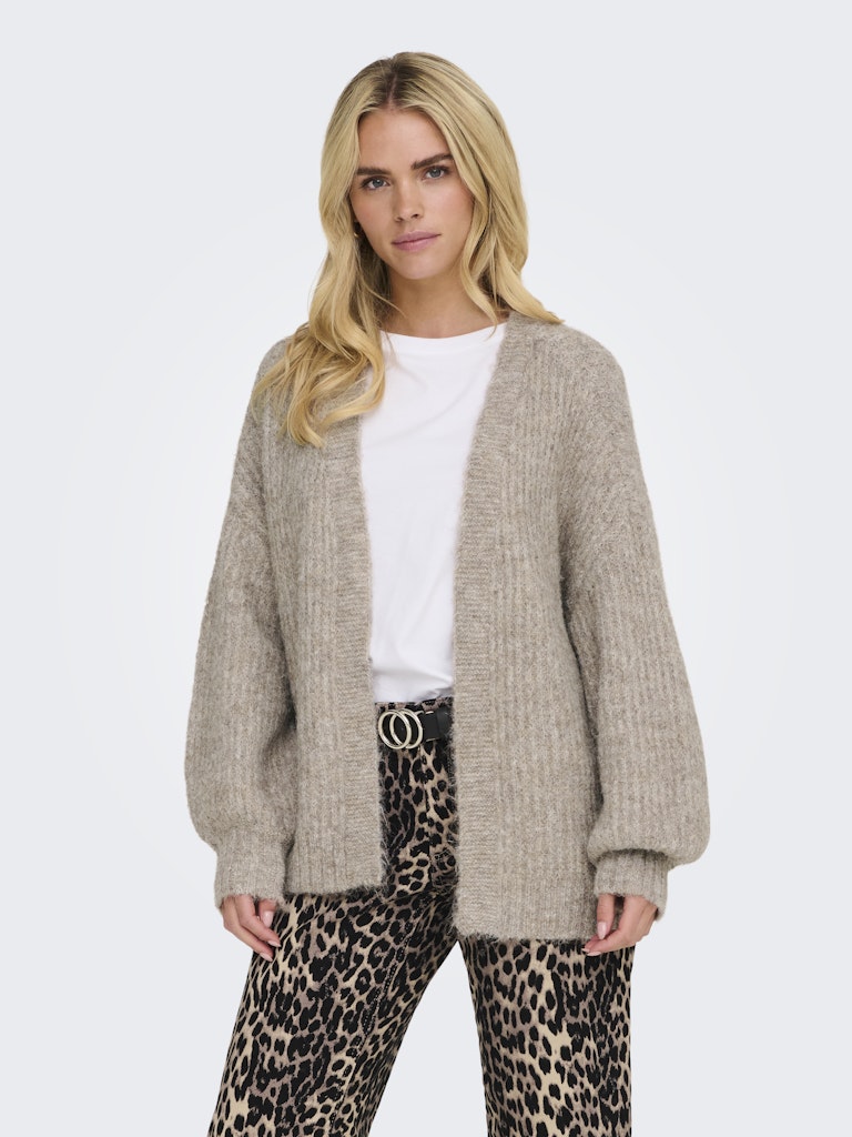 Cardigans - Onlmaggie Life Ls Rib Open Cardigan Knit van Only