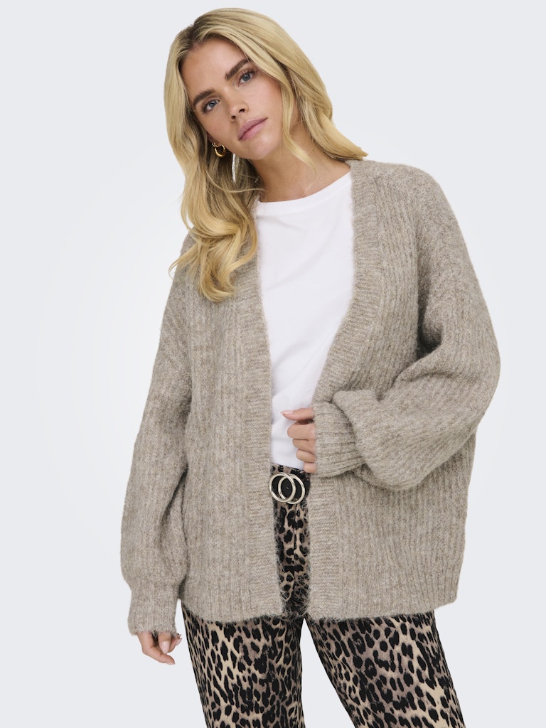 Cardigans - Onlmaggie Life Ls Rib Open Cardigan Knit van Only