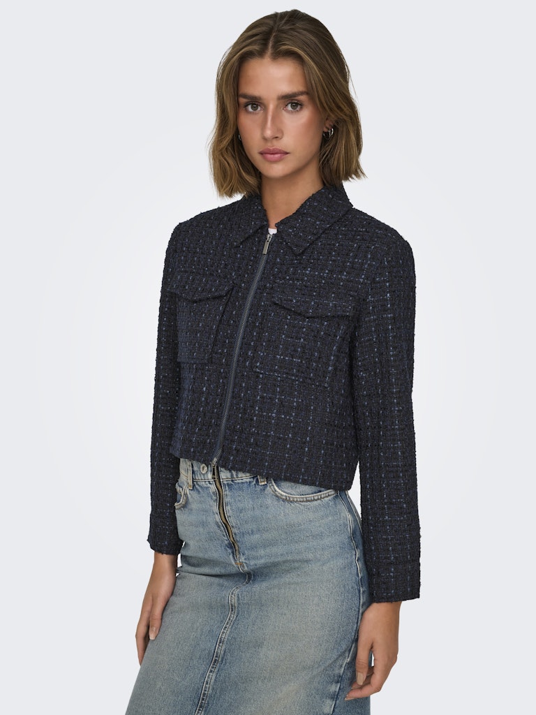 Jassen - Onlshona L/S Boucle Shirt van Only