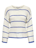 Pulls - Onlgeena 7/8 Stripe O-Neck Knit van Only