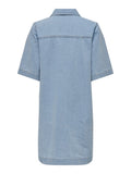 Jurken - Onlbelle S/S Button Dress Denim Noos van Only