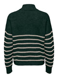 Pulls - Onltokyo L/S Highneck Zip Pullover Knit van Only