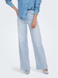 Light blue bleached denim 32 Jeans - Onlmadison Blush Hw Wide Dnm Cro495 Noos van Only
