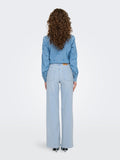 Jeans - Onlmadison Blush Hw Wide Dnm Cro495 Noos van Only