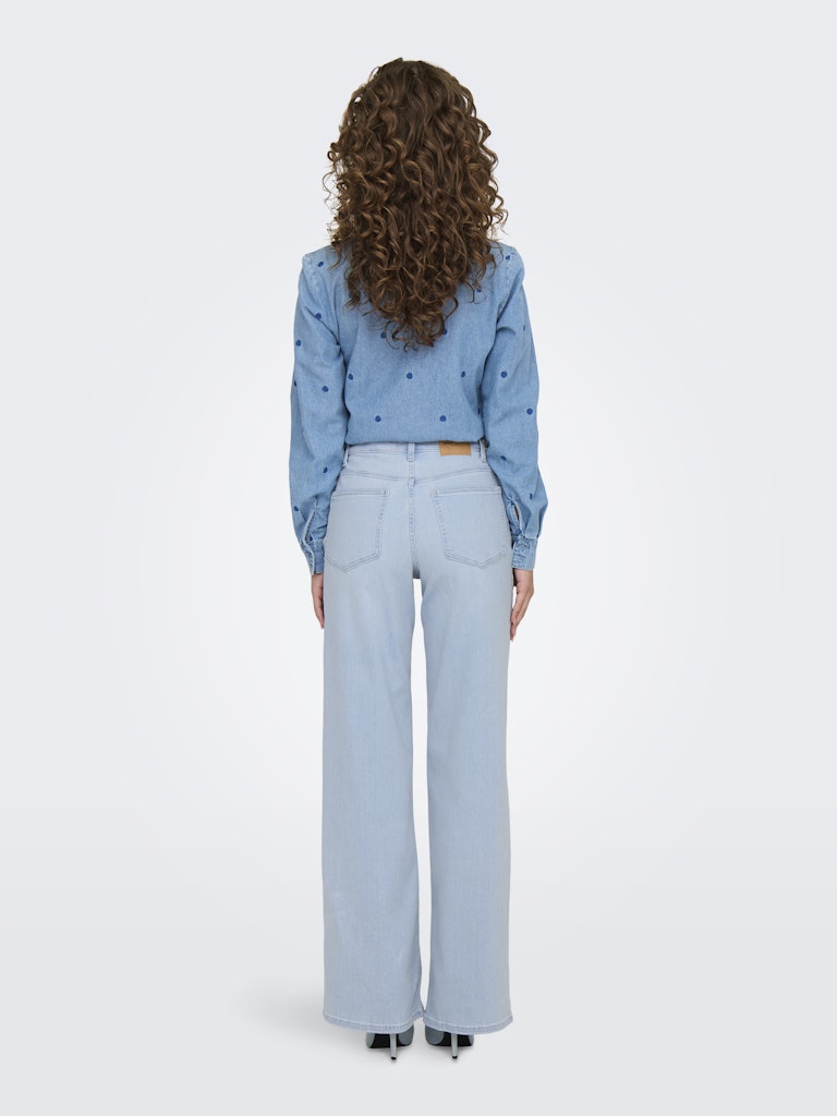 Jeans - Onlmadison Blush Hw Wide Dnm Cro495 Noos van Only