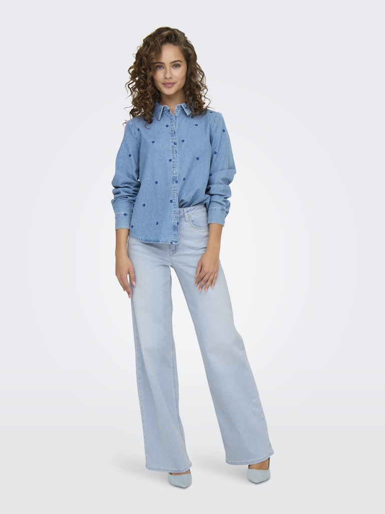 Jeans - Onlmadison Blush Hw Wide Dnm Cro495 Noos van Only