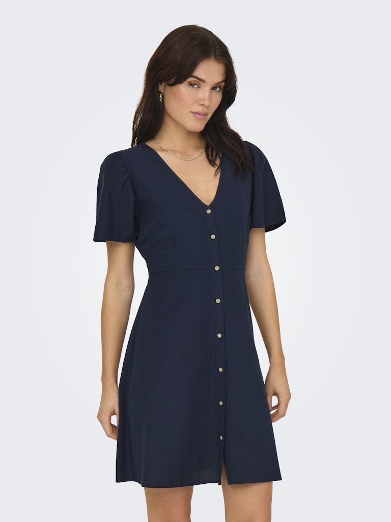 Navy Blazer Jurken - Onlvita Life S/S Short Dress Noos van Only