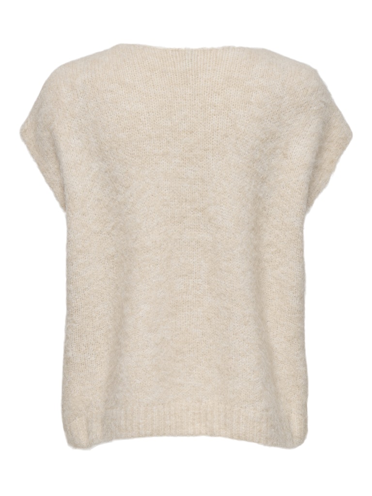 Cardigans - Onlazu Sl Button V-Neck Waistcoat Knit van Only