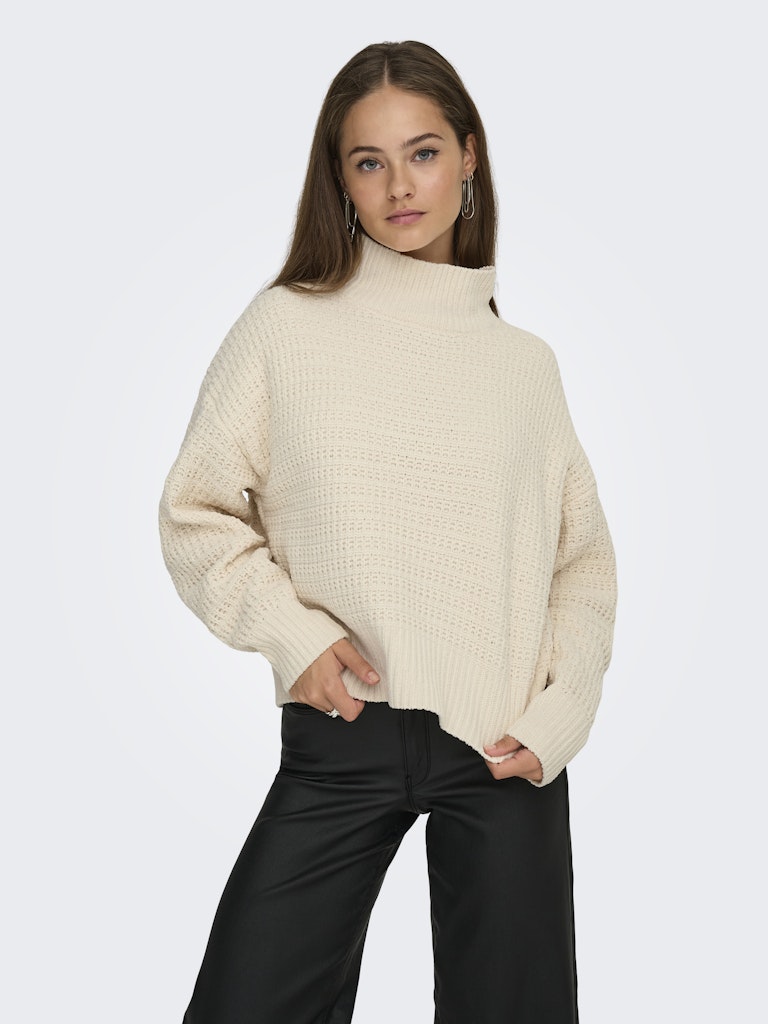 Pulls - Onlglobe Ls Highneck Knit van Only