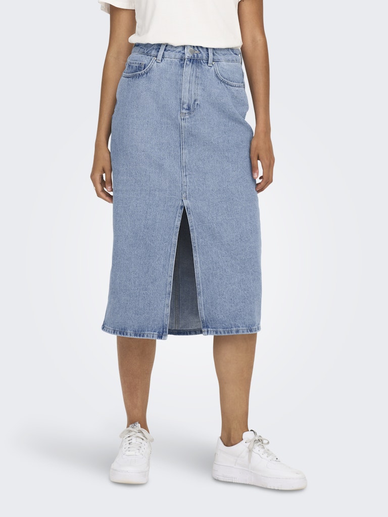 Light Blue Denim Rokken - Onlbianca Midi Skirt Denim Noos - SS25 van Only