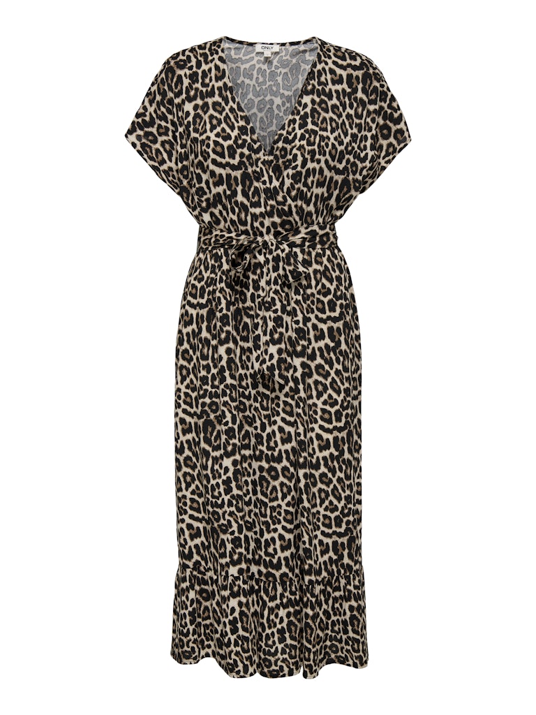 Black Jurken - Onlzilla Adele Life Ss Long Dress van Only