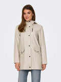 Jassen - Onlelisa Raincoat Silver Lining Noos van Only