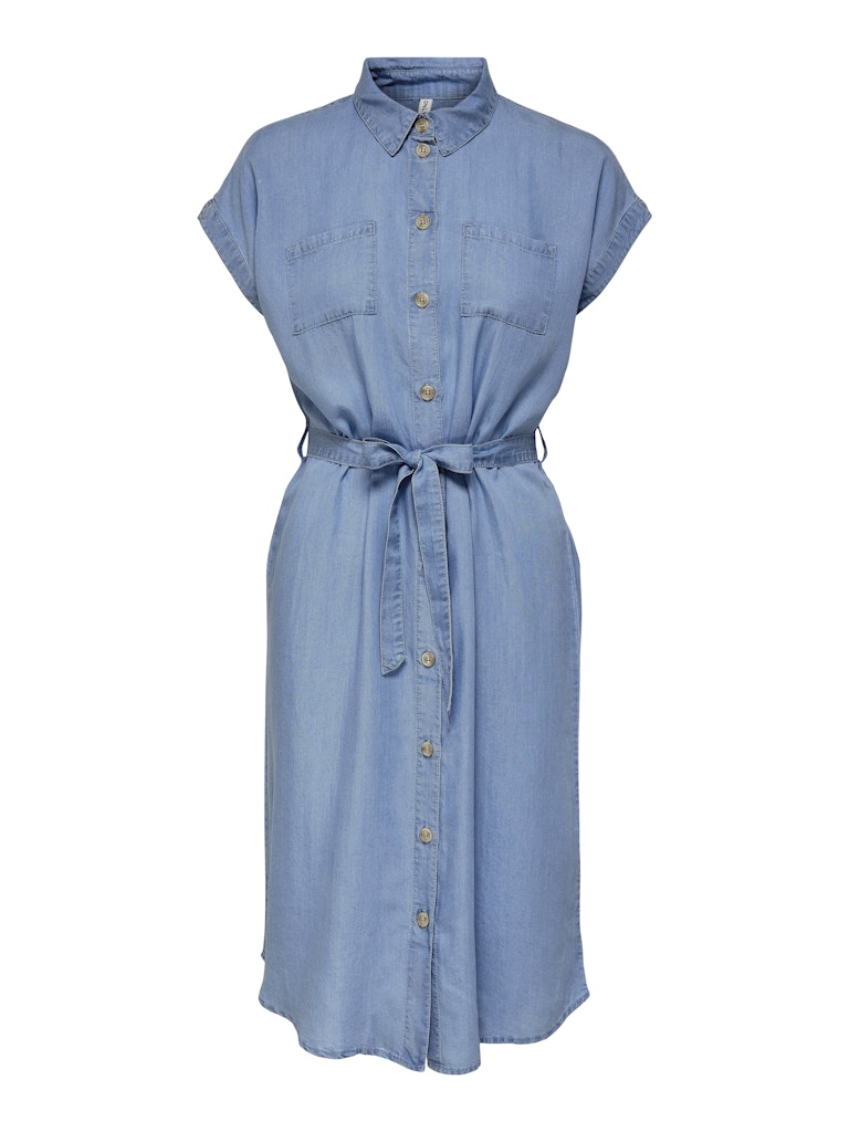 Jurken - Onlpema Hannover SS Denim Shirt Dress Noos van Only