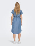 Jurken - Onlpema Hannover SS Denim Shirt Dress Noos van Only