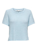Tops - Onlsunny S/S Pullover Knit Noos blue van Only