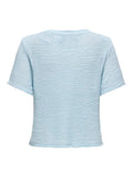 Tops - Onlsunny S/S Pullover Knit Noos blue van Only