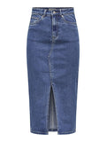 Rokken - Onlsiri Front Slit Skirt Denim Noos - SS25 van Only