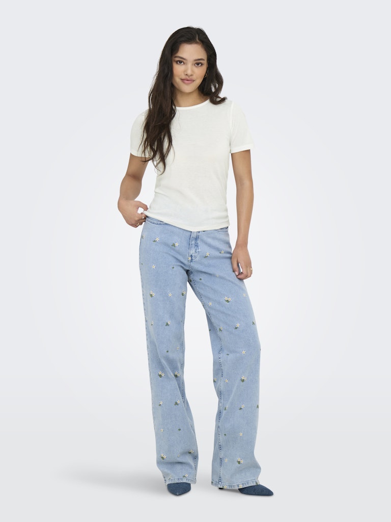 Tops - Onlelli S/S Rib Top van Only
