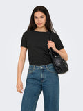 Tops - Onlelli S/S Rib Top van Only