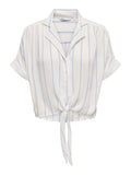 Shirts - Onlpaula Life S/S Tie Shirt Noos van Only