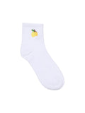 Bright White LEMON ONE SIZE Sokken - Onlmathilde Fruit Socks 2-Pack van Only