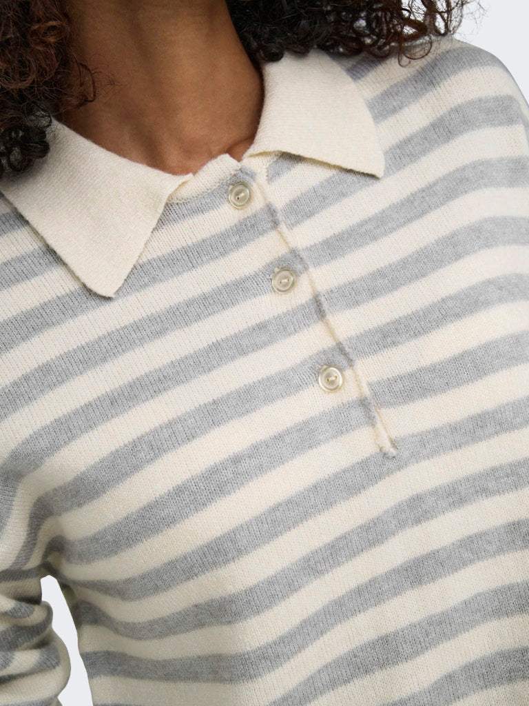 Tops - Onllana Polo Ls Pullover van Only