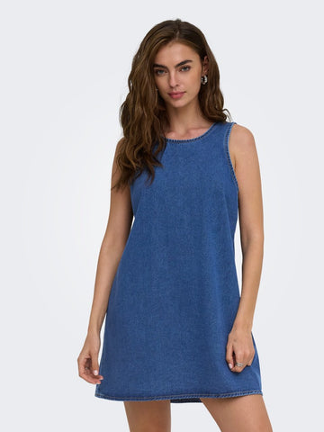 Onlannie Bow Denim Dress