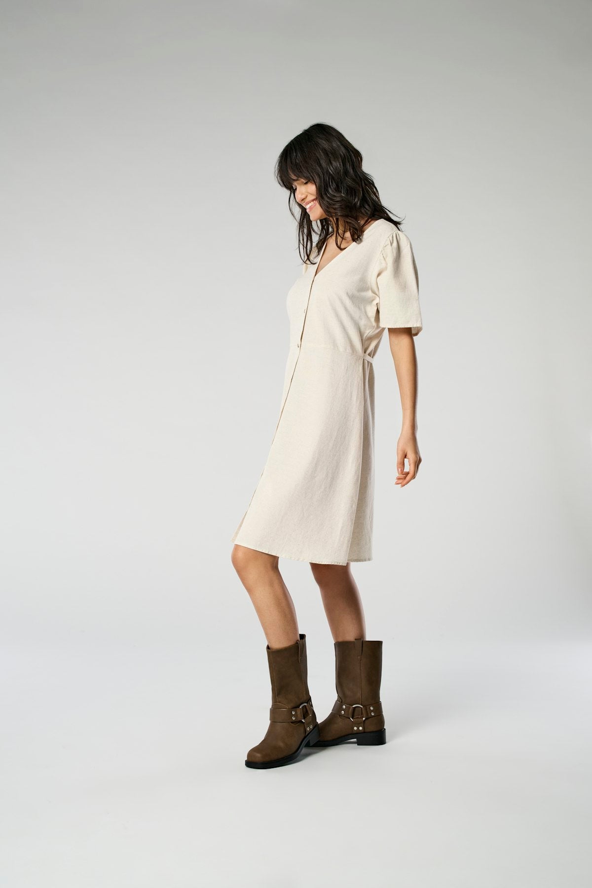 Jurken - Onlvita Life S/S Short Dress Noos van Only