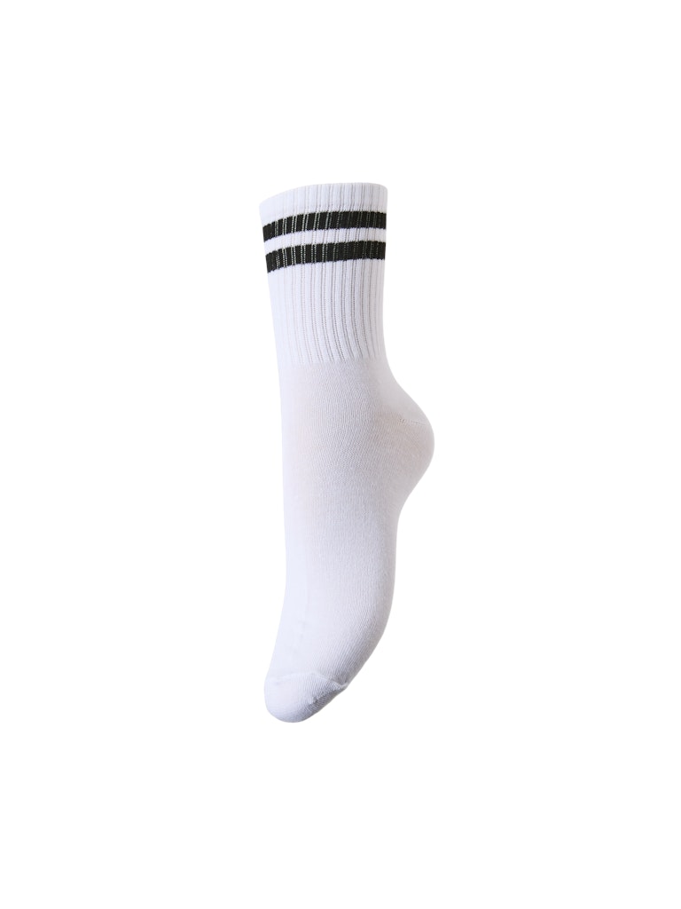 Bright white black ONE SIZE Sokken - Pccally Socks Noos van Pieces