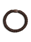 Brown Stone Cobber Lurex ONE SIZE Haar Accessoires - Pcjasmina Basic Hair Elastic Noos van Pieces