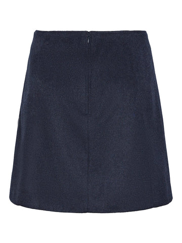 Pcsafir Hw Straight Cut Mini Skirt