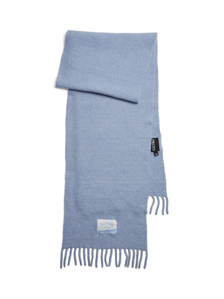 Soft Chambray ONE SIZE Sjaals - Pcnebraska Long Knit Scarf van Pieces