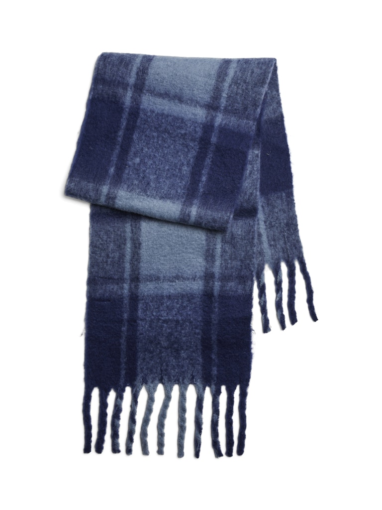 ONE SIZE Bellwether Blue Sjaals - Pcnorth Long Scarf van Pieces