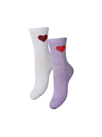 Sokken Pcriva Socks 2-Pack van Pieces