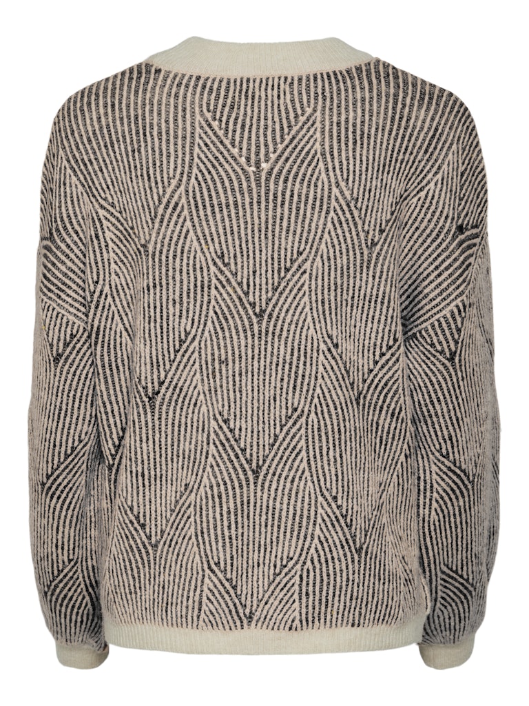 Pcjenna Ls O-Neck Knit Noos