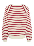 Sweaters - Pcgreta Ls Emb Sweat - SS25 van Pieces