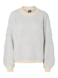 Pulls - Pcjenna Ls O-Neck Knit Noos van Pieces