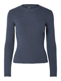 Ombre blue Pulls - Pcmira New Ls O-Neck Knit Noos van Pieces