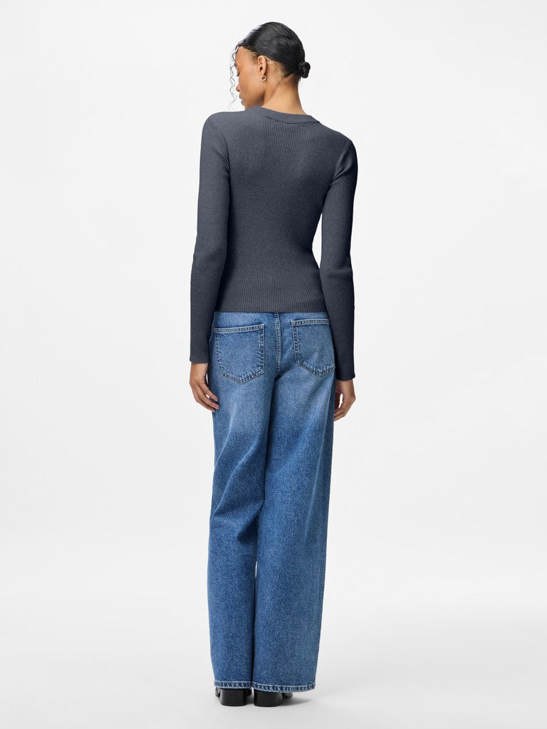 Pcmira New Ls O-Neck Knit Noos