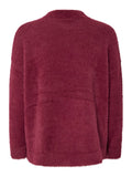 Pulls - Pcovy Ls Mock Neck Knit van Pieces