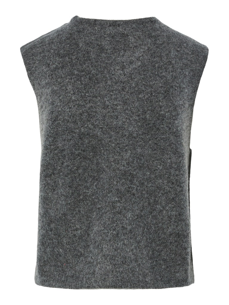 Pulls - Pcjiko Sl O-Neck Knit Vest van Pieces